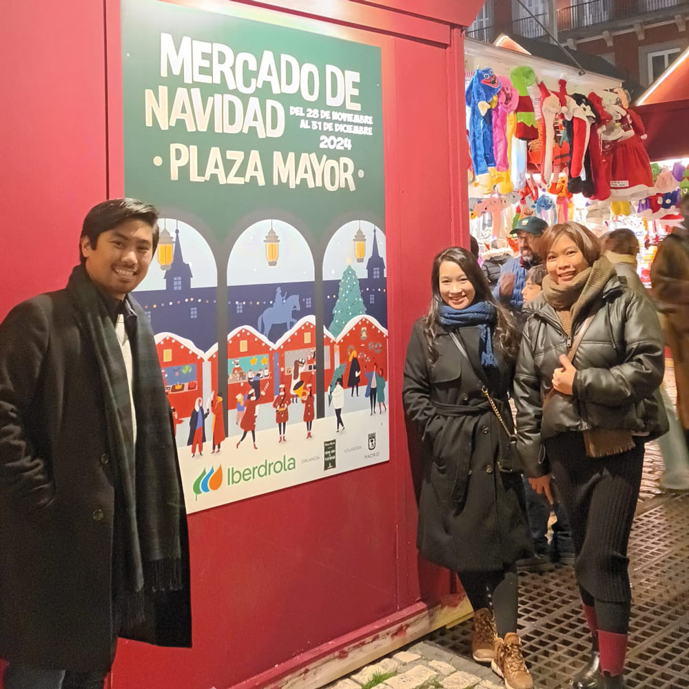 Una Navidad con luces y sabores madrileños